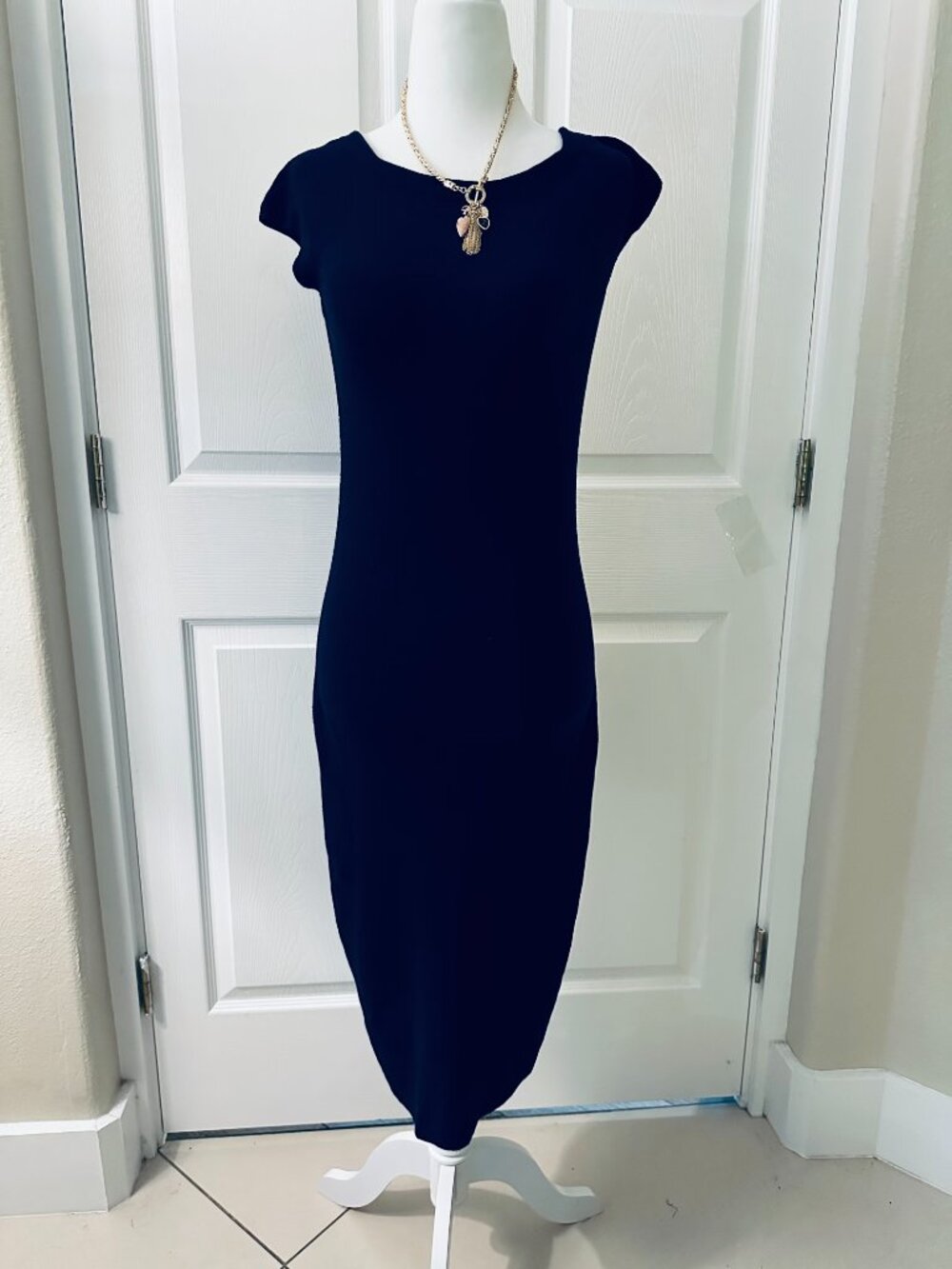 Bohemian Chic Zara Knit Midi Dress – Vibrant Summer Sleeveless - Size Small
